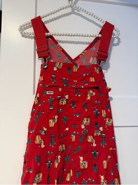 Duluth Trading Co Red Overalls